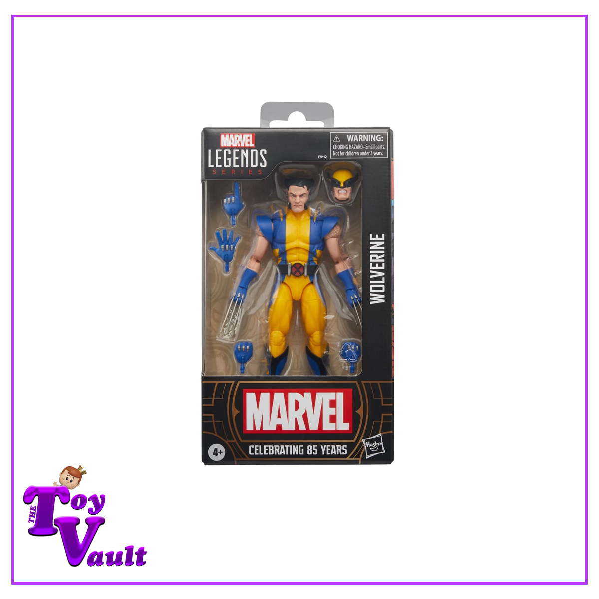 Hasbro Marvel Legends X-Men Wolverine 85th Anniversary Comics 6-Inch Action Figure