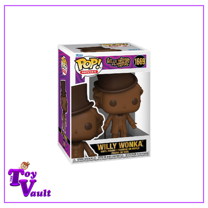 Funko Pop! Movies Charlie and the Chocolate Factory - Willy Wonka (Chocolate) #1669 (Scented)