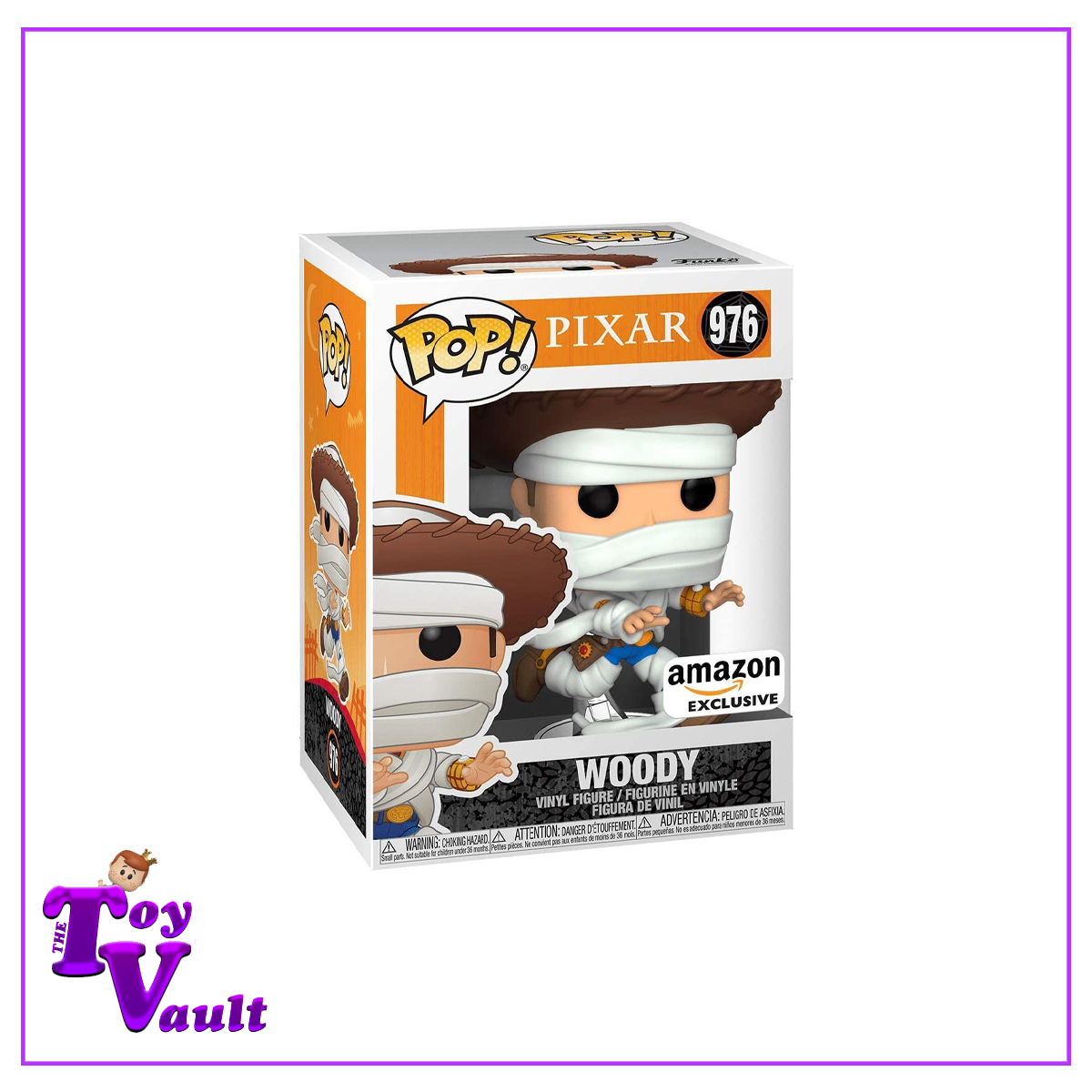 Funko Pop! Disney Toy Story - Woody (Mummy) #976 Amazon Exclusive