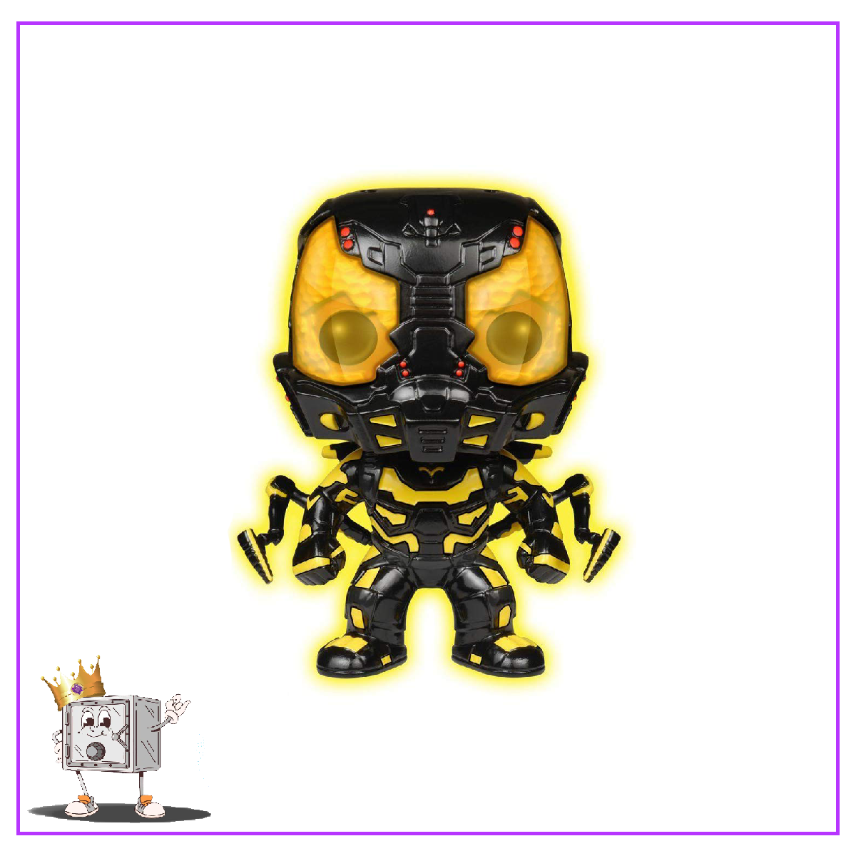 Funko Pop! Marvel Ant-Man - Yellowjacket #88 Glow in the Dark Amazon Exclusive