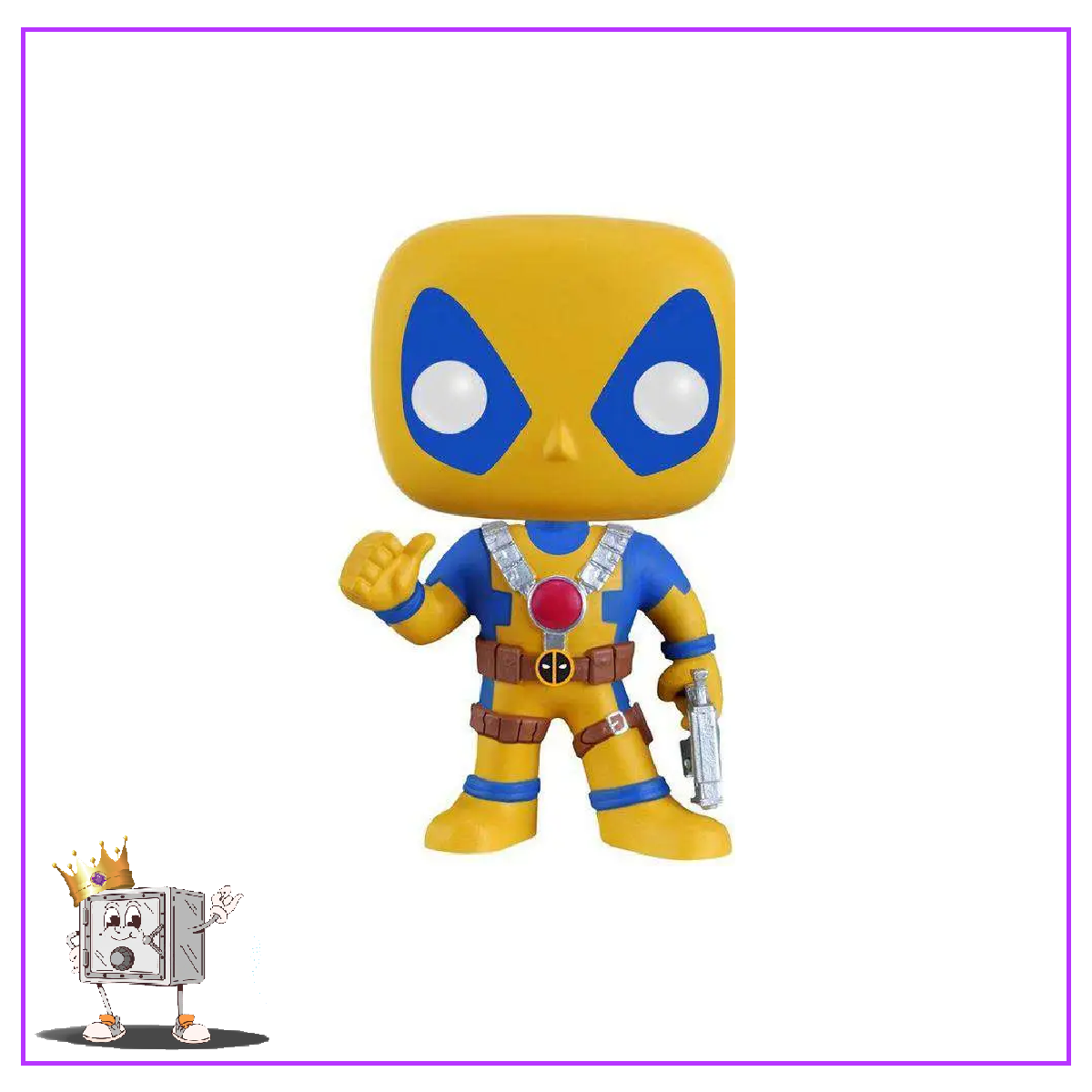 Funko Pop! Marvel Deadpool - Yellow Deadpool (Thumbs Up) #112 Amazon Exclusive