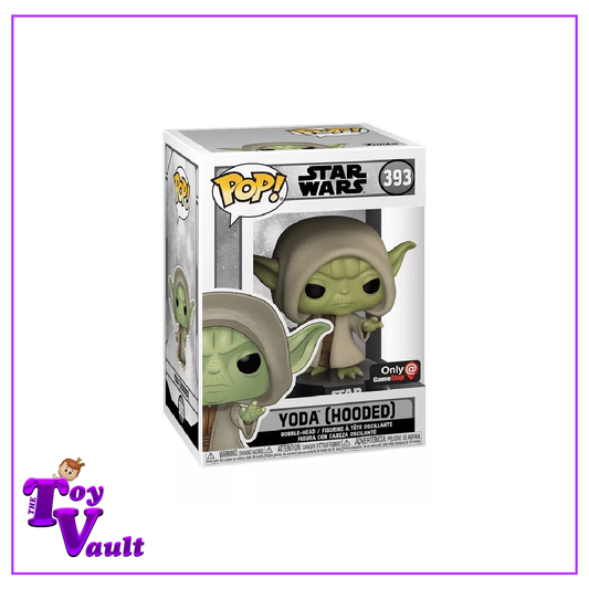 Funko Pop! Star Wars - Yoda (Hooded) #393 GameStop Exclusive