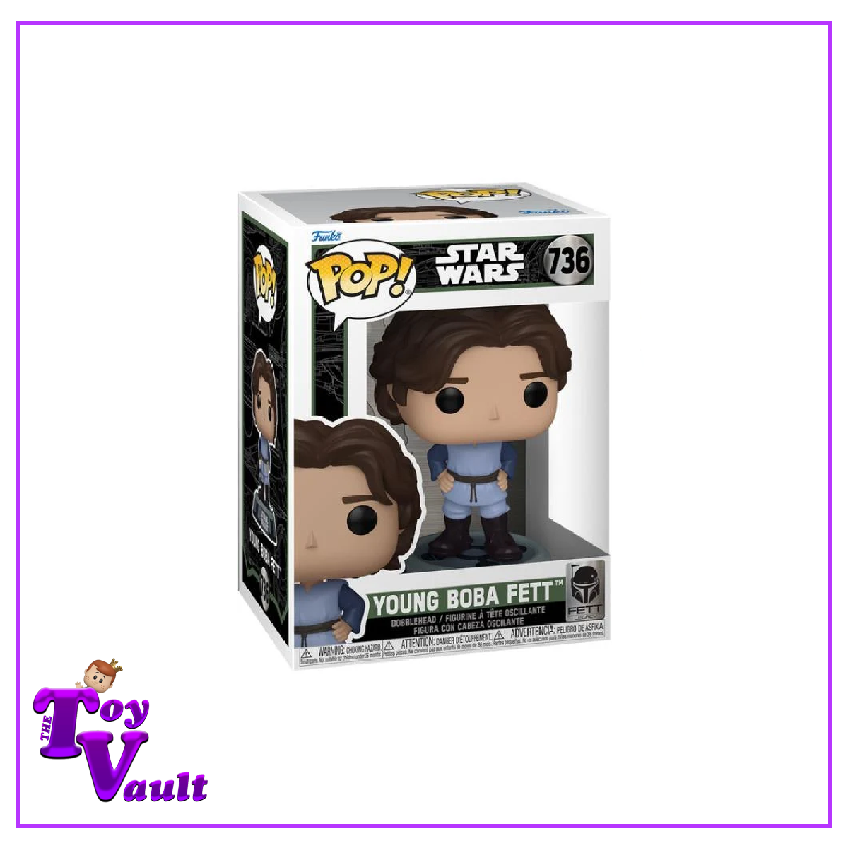 Funko Pop! Star Wars Fett Legacy - Young Boba Fett #736