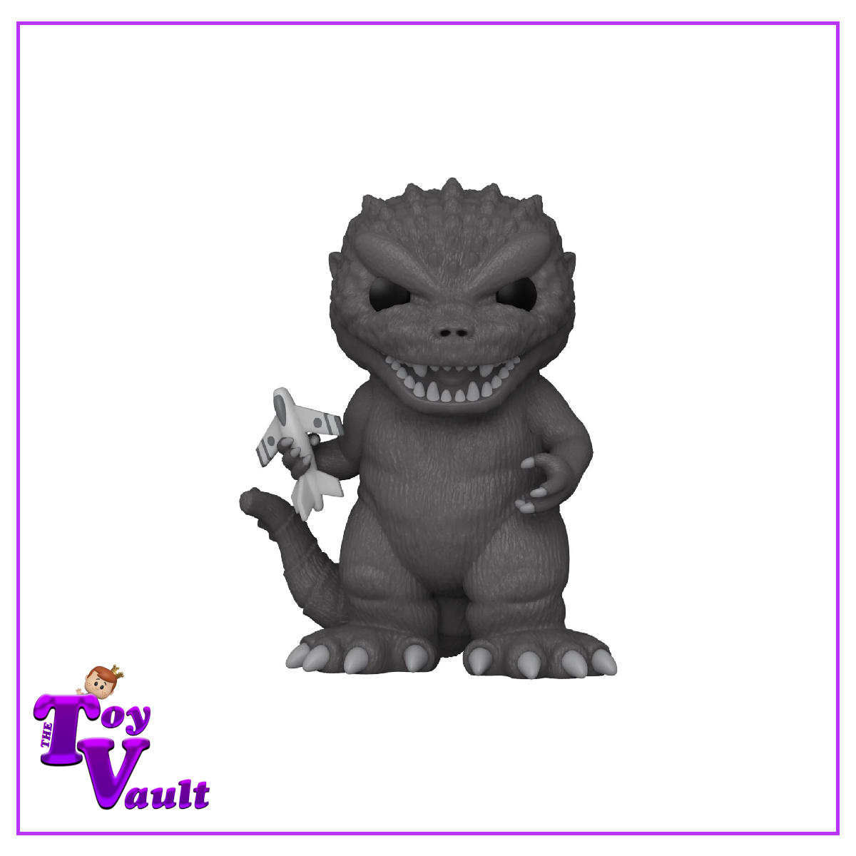 Funko Pop! Movies Godzilla 70th Anniversary - Godzilla (1954) #1662 Holding Plane