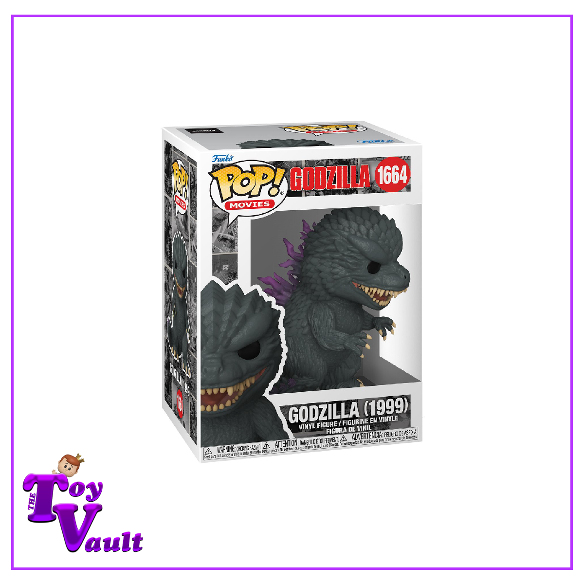 Funko Pop! Movies Godzilla 70th Anniversary - Godzilla (1999) #1664 Preorder