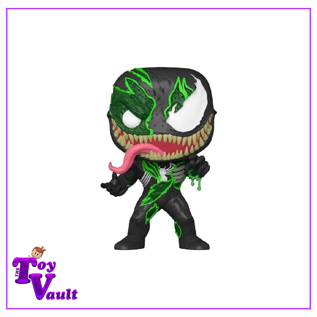 Funko Pop! Marvel Zombies Spider Man - Zombie Venom #664 Gamestop Funko Insider Club Exclusive