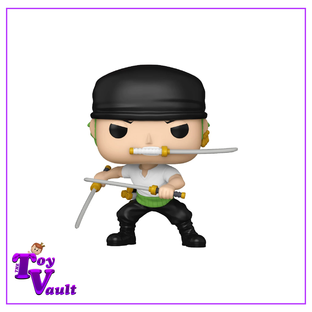 Funko Pop! Animation One Piece - Roronoa Zoro with Swords #1775 CHASE + Common Bundle Preorder