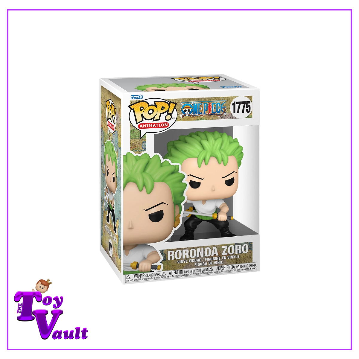 Funko Pop! Animation One Piece - Roronoa Zoro with Swords #1775 Preorder